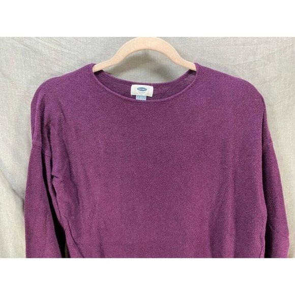 Old Navy Shirt Womens Small Purple Long Sleeve Pullover Top Ladies.‎ - Picture 2 of 8